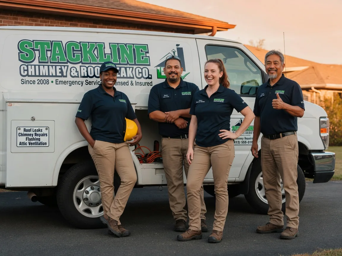Chimney flashing repair company in Winterport, ME